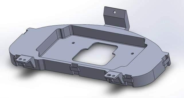 Haltech iC-7 Dash Surround - '00-'07 Subaru WRX & STI